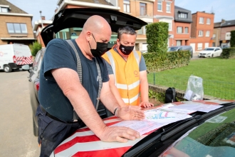 Overstromingen: Sibelga biedt RESA een helpende hand in de provincie Luik